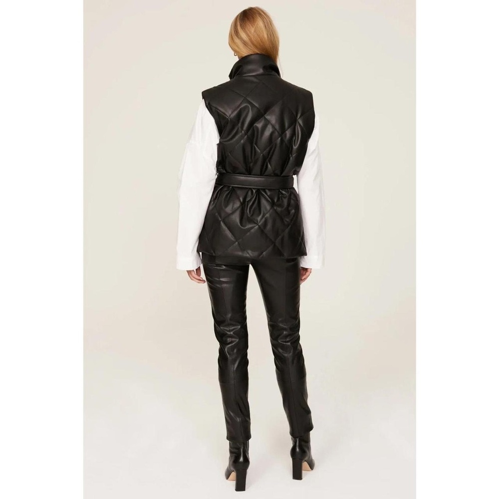 Blank NYC Faux Leather Vest - Picture 3 of 3